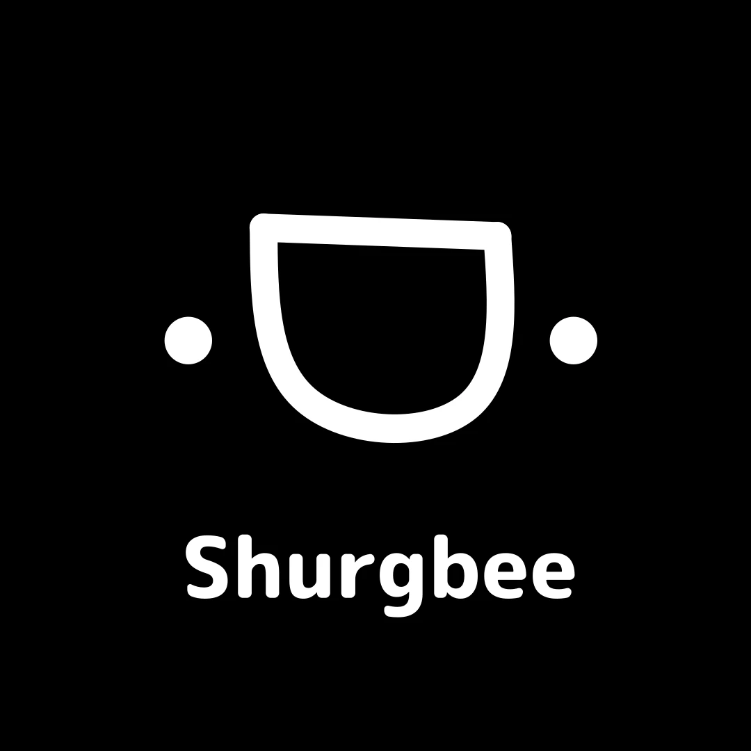 shurgbee logo with text